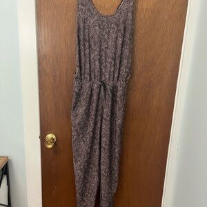 Patagonia Dark Purple Athleisure Jumpsuit